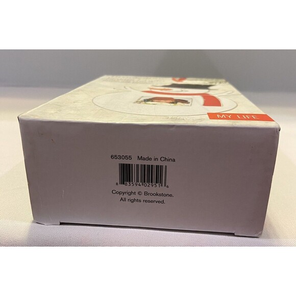 Brookstone Digital Snowman Holiday Photo Ornament -100 photos. - Picture 7 of 7